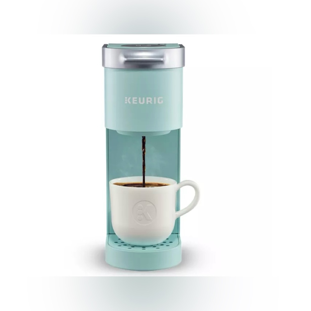 🌾 Keurig K-Mini Coffee‎ Maker in Soft Blue LIKE NEW